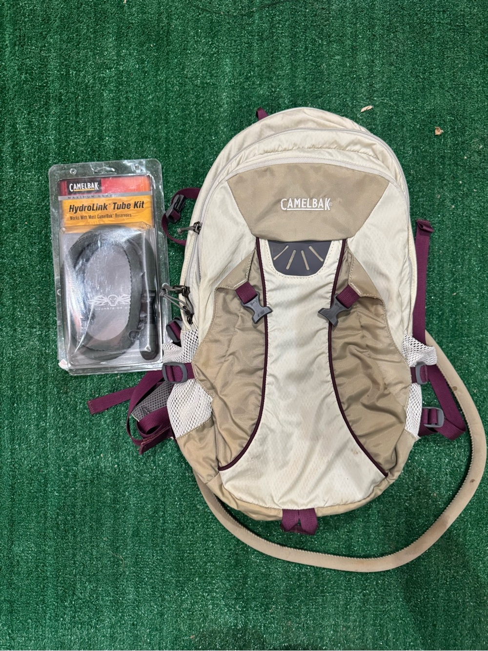 CamelBak Womens Hydration Pack Backpack Bladder Included + HydroLink Tube Kit